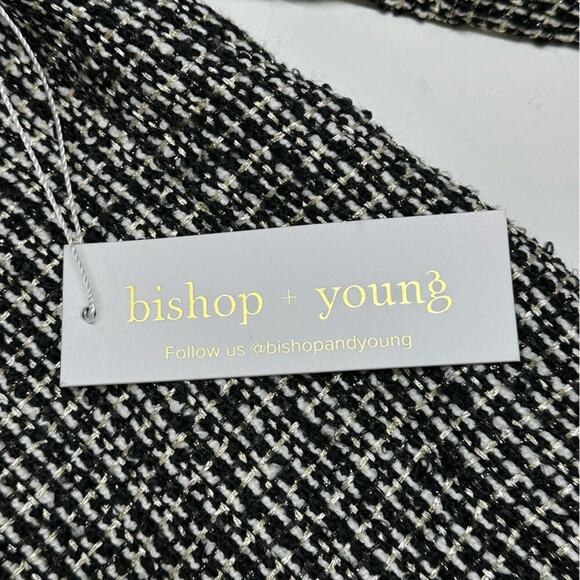 NWT | Bishop & Young | Cavalli Blazer | Metallic Tweed | Large - Picture 11 of 15